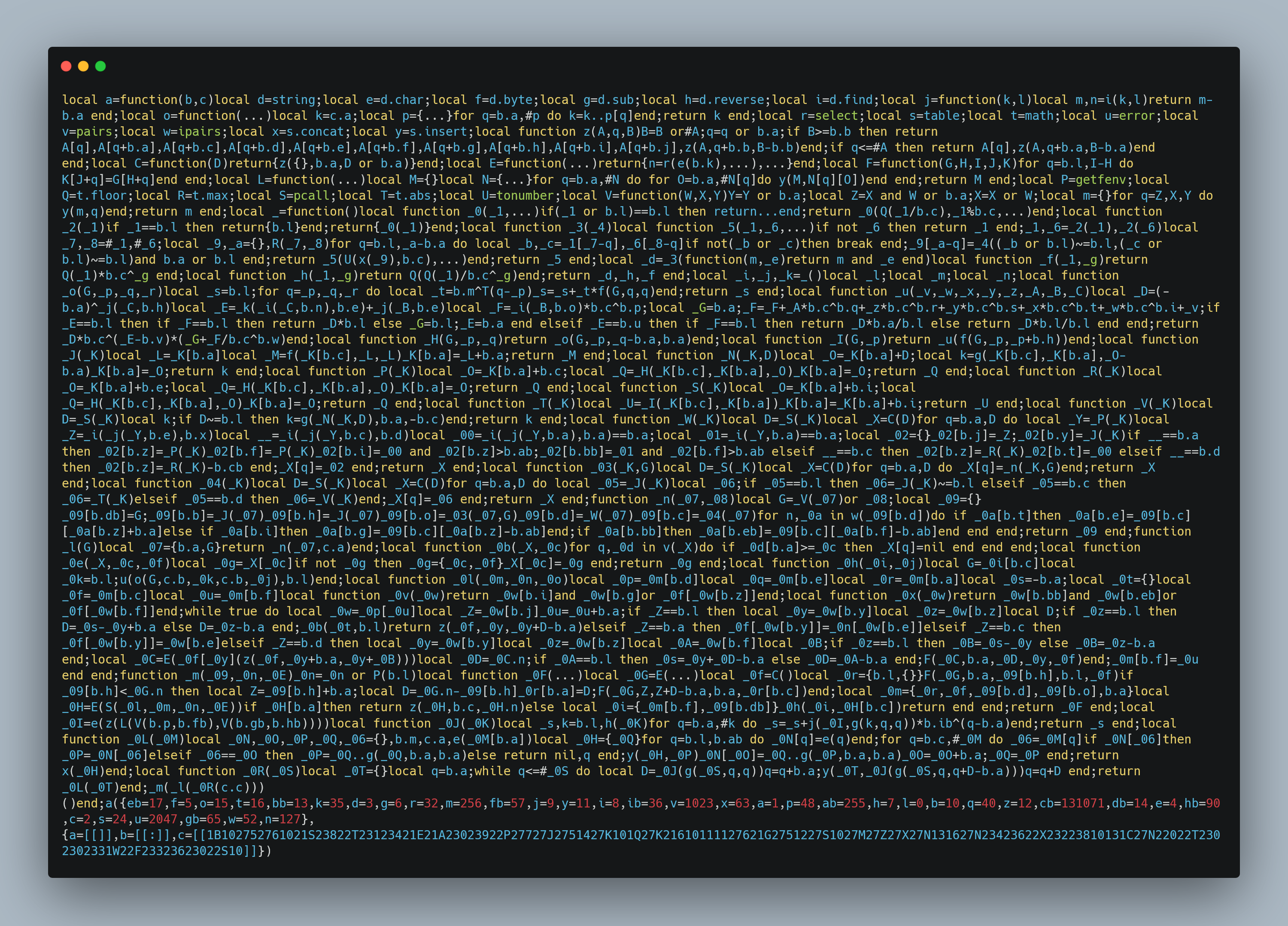 Lua Obfuscator